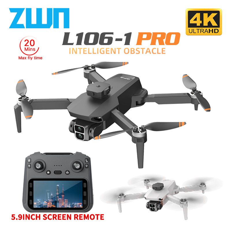 Drone Kit Professional - L106-1PRO GPS Profesyonel Drone 4K HD