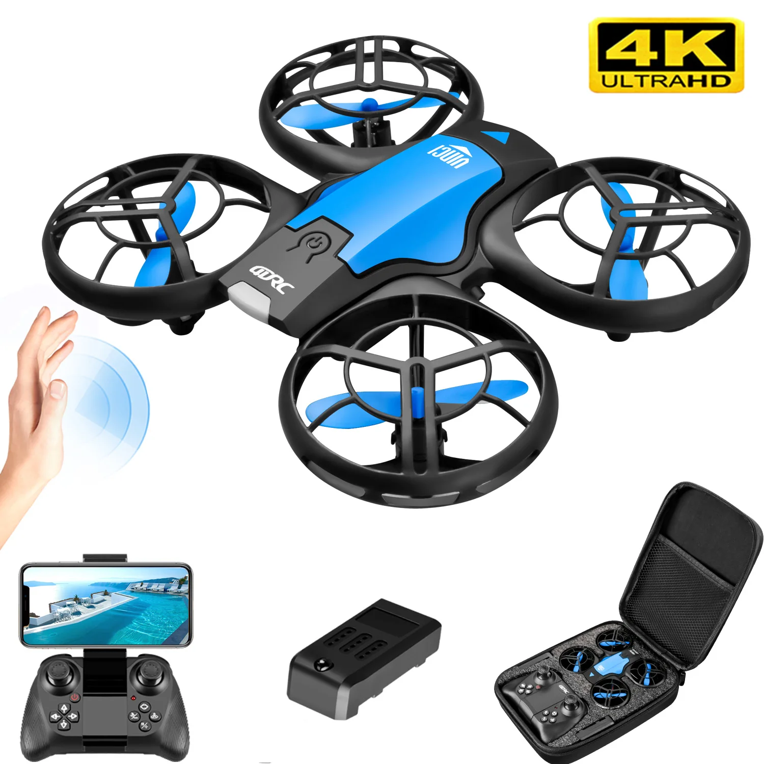 V8 Yeni Mini Drone 4K Profesyo - Drone Kit Professional incelemesi ve fiyatı